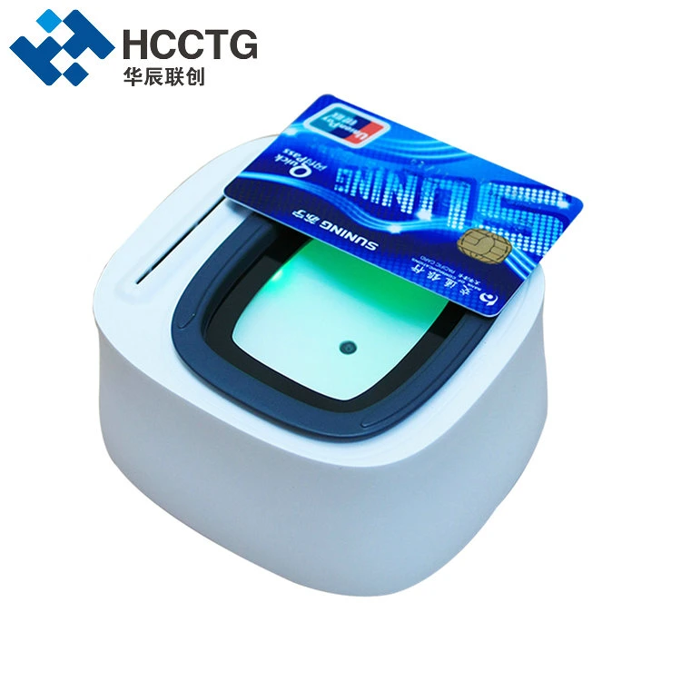 EMV PBOC 3m/S 2D lector de códigos de barras de QR Code Scan Para IC NFC para las finanzas (HCC3300)