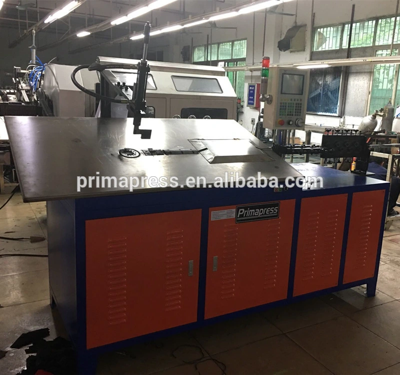 Automatic Flower Cage Metal Wire Bending Machine 2D CNC Steel Wire Forming Machine