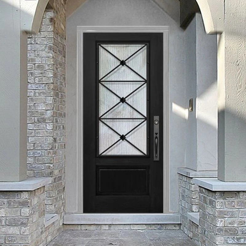 House Villa Exterior Security Front Entry Doors Design Steel Security Doors Residential