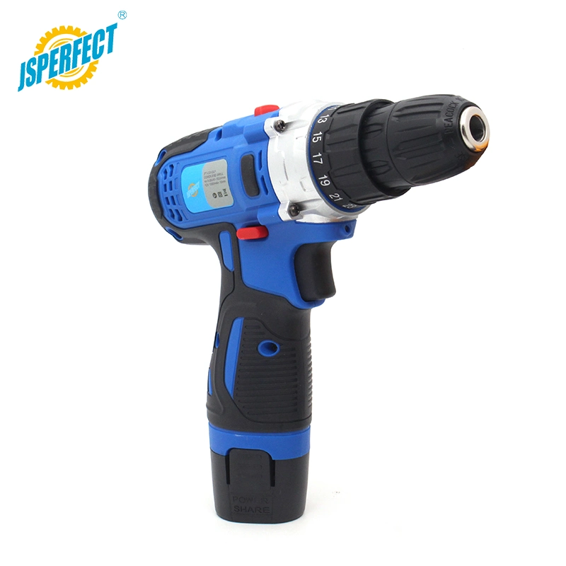 Portable Hand Rechargeable Battery Lithium Ion Cordless Drill No MOQ