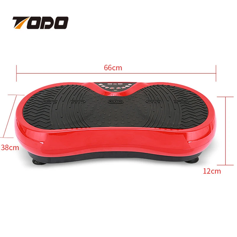 Electric Mini Power Home Mini Crazy Fit Massager Super Body Shaper Vibration Plate Machine for Weight Loss