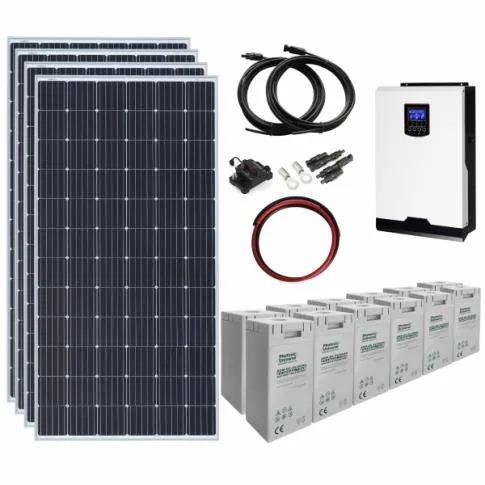Sistema de alimentação solar de 4000 W gerador solar de 8 kw com PV Painéis