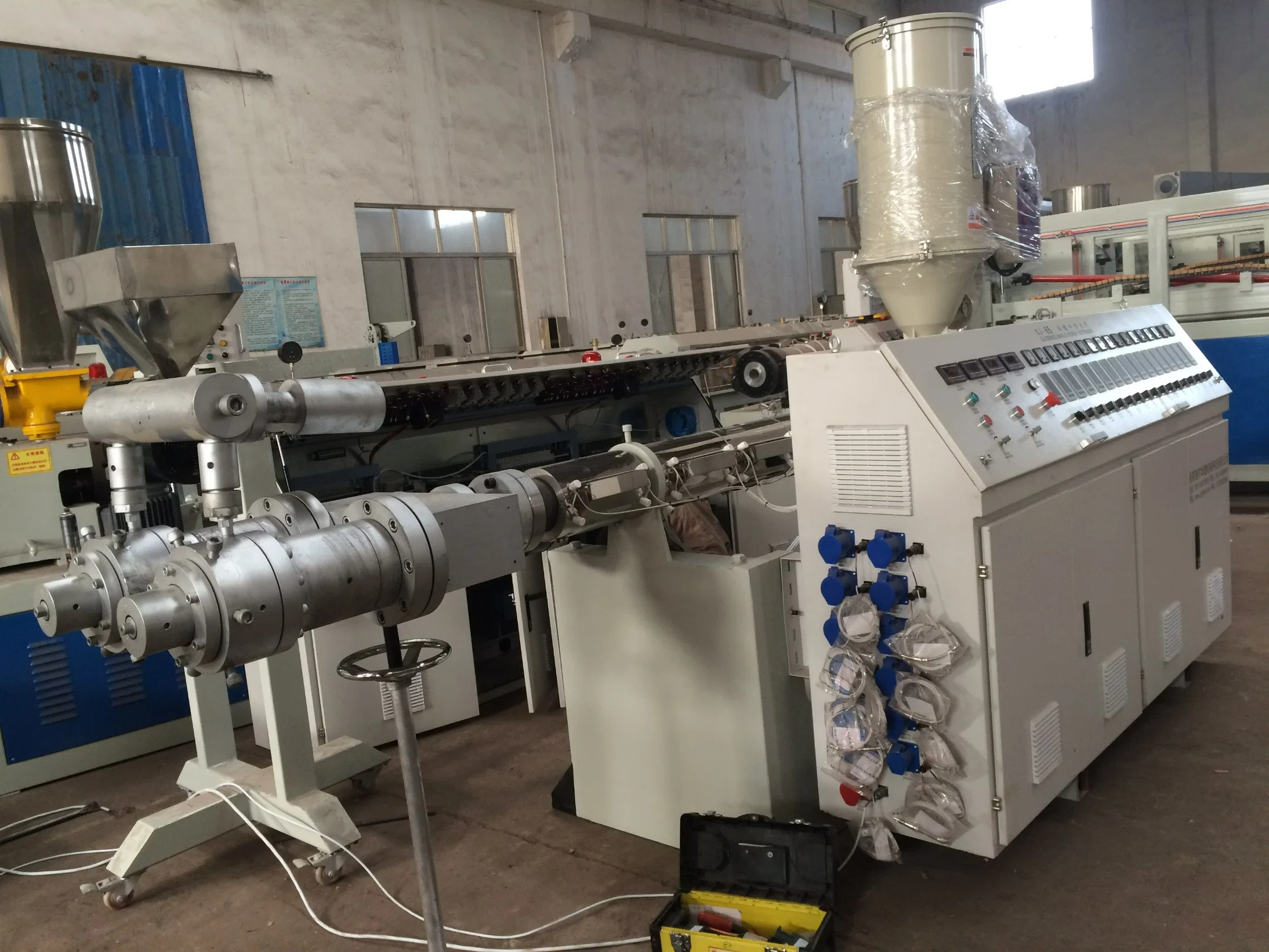 280/630mm Plastic Extruders PE PPR HDPE Plastic Pipe Making Line