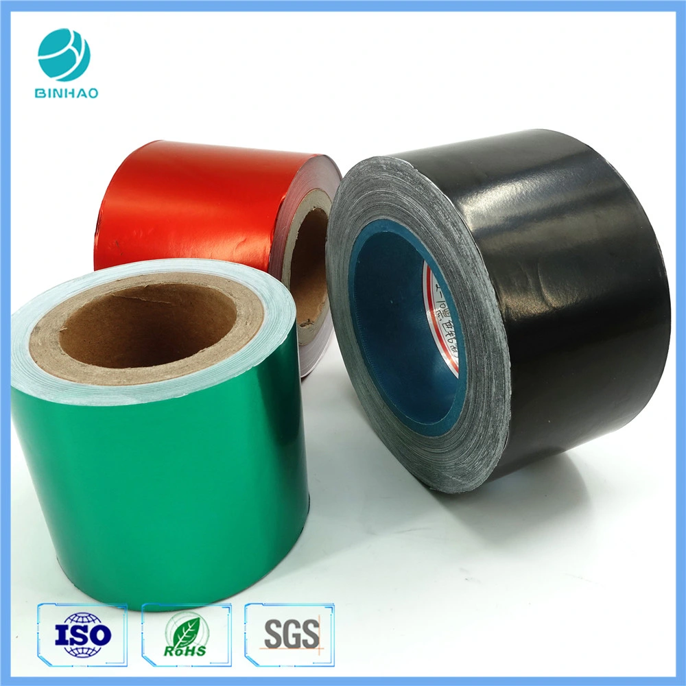 Green Coated Composite Aluminum Laminated Foil Paper