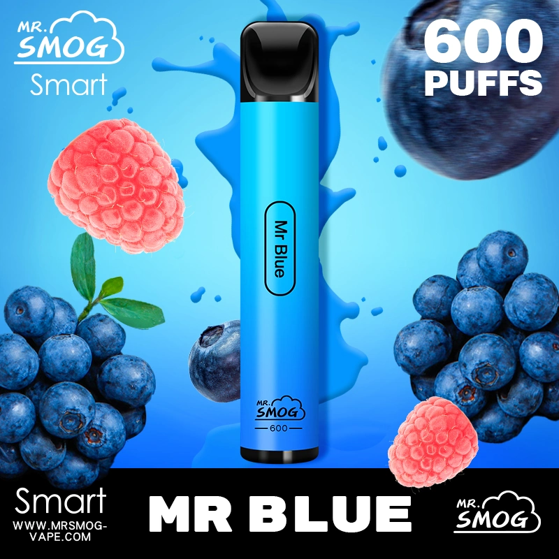 Elf E Puff Bar Stick Electric Cigarette Mr Smog 600 Wholesale I Vape Disposable Vape Pen Style