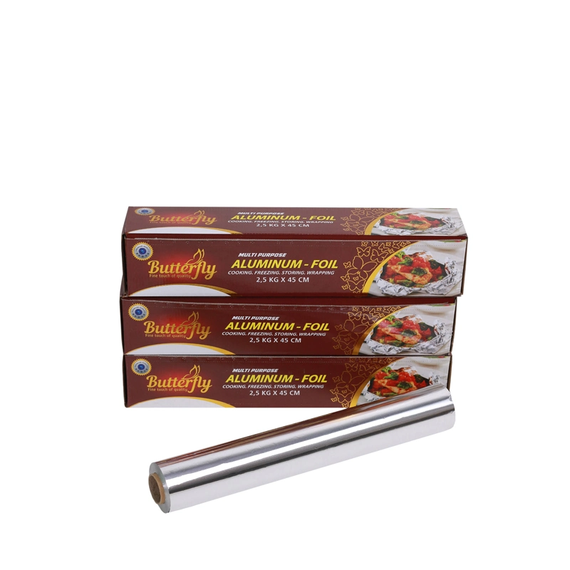 Hot Sale OEM Logo Aluminium Foil Restaurant for Food Packing Disposable Takeaway Metal Foil