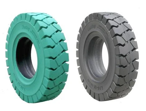 Cheap Trailer Parts & Accessories Forklift Solid Tyres 4.00-8 /3.75/3.00 400-8 Rubber Solid Tire Wheels with Rim