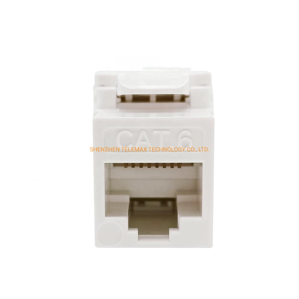 Tool-Free Mini-UTP unshielded Keystone acessível sem ferramentas RJ45 Cat6uma tomada modular para Patch Panel