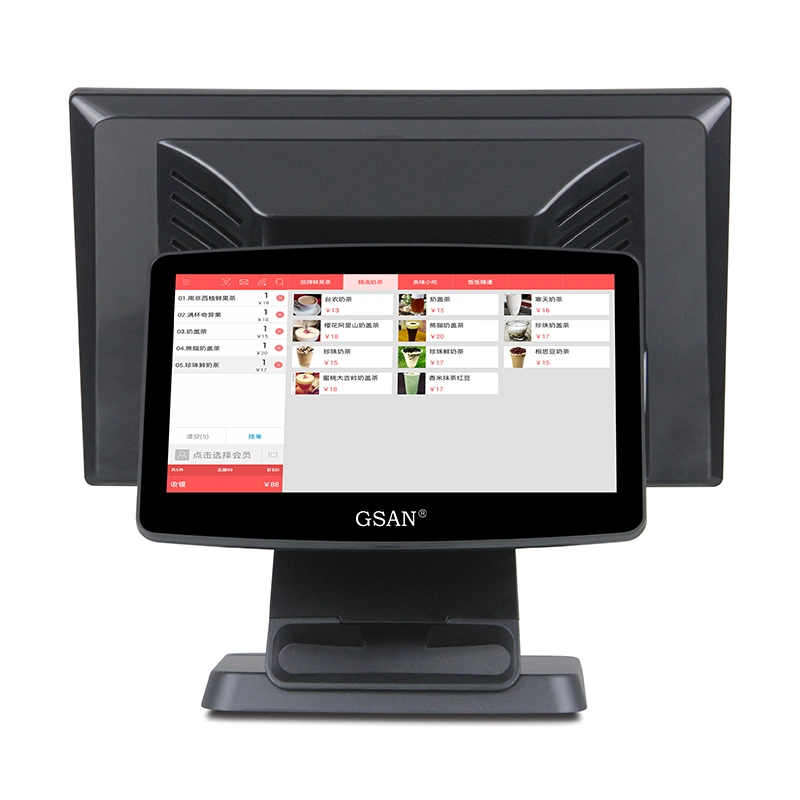 Tablet-Like Touch Screen 16: 9 Wide Screen Cash Register