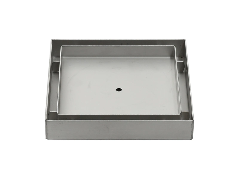 Modern Sanitary Bathroom Accessories Grates Solid Stainless Steel Square Shower Floor Drain