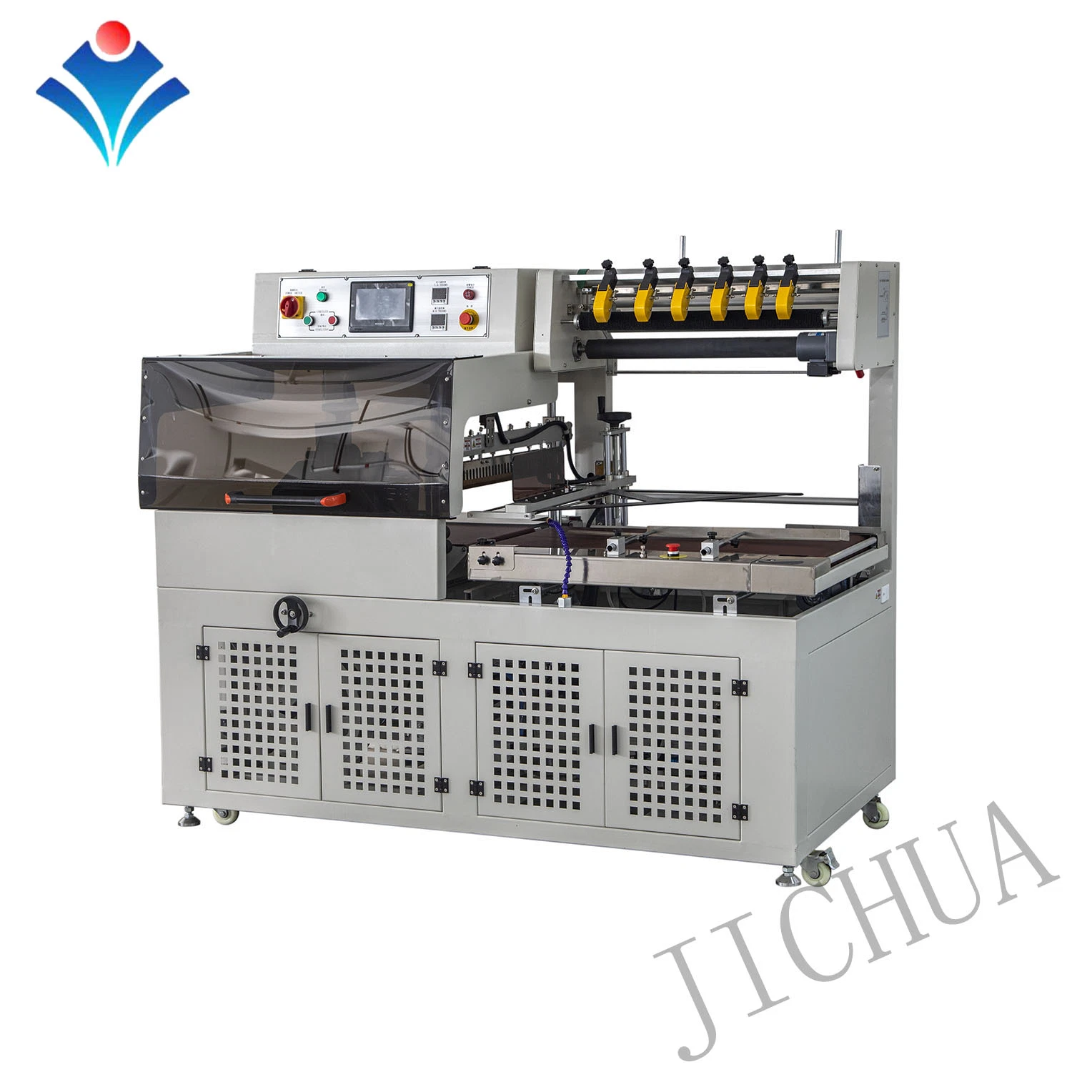 Automatic POF PE Film Case Box Book Heat L Sealing Shrink Wrapping Packing Machine