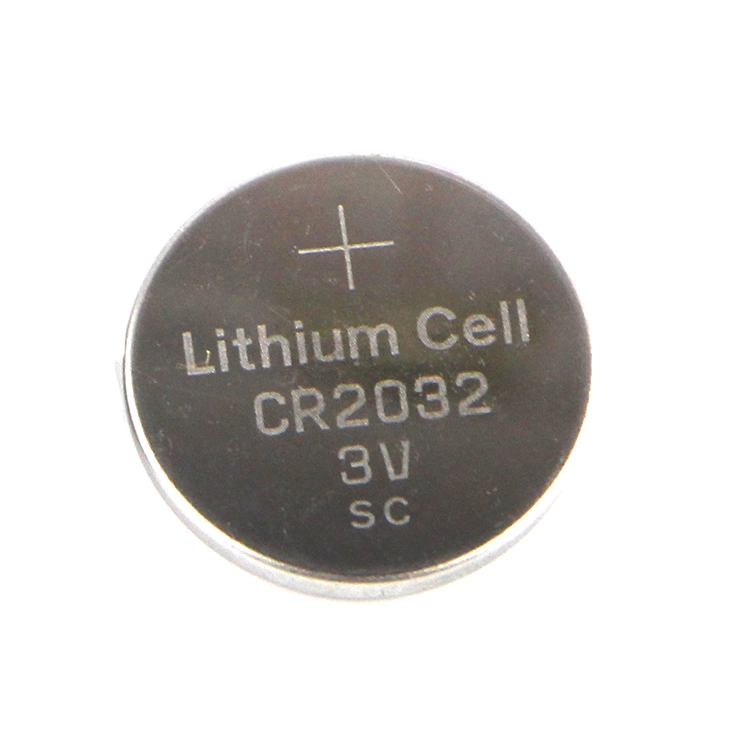 Lithium Battery 3.0V Cr2032 220mAh 240mAh Button Cell for Remote Control Device, Blood Glucose Meter, Computer Mainboard