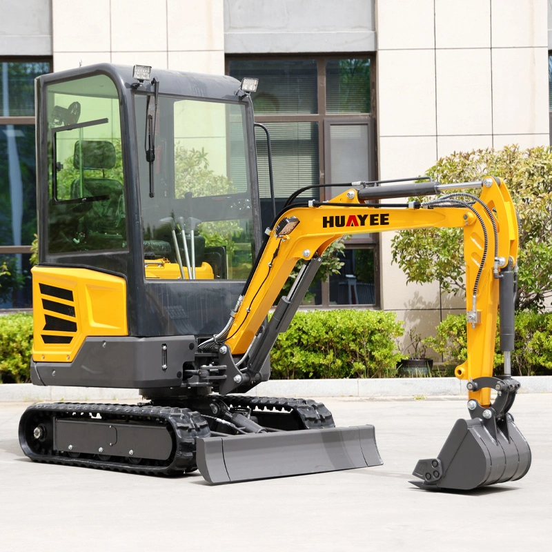 Chinese Huayee Kubota Mini Excavator Manufacturer CE/EPA Mini Digger 1ton Micro Bagger 1.2 Ton Mini Excavator 1000kg Factory Price Sales Free Shipping