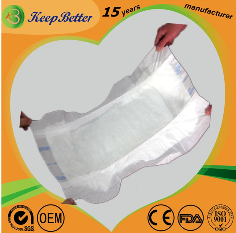 Excellent Quality Elder Disposable Breathable PE Film Diaper Insert Pads for Adults