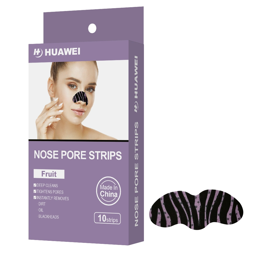 Original Made Non-Woven Fabric Nose Pore Strip Blackhead Removal Treatment with Instant Pore 10PCS/Pack