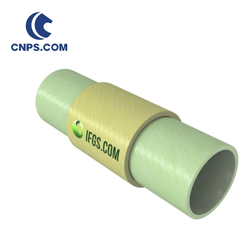 GRP FRP Insulation Chimney Pipe for Garbage Incineration Plant