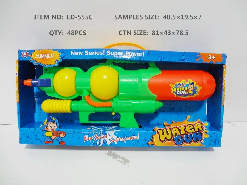 Pistola de agua de la pistola aplicadora de la capacidad de alta presión de agua de verano en la playa jugar juego de lucha contra el agua de los juguetes de juego de disparo de pistola de juguete de playa para niños