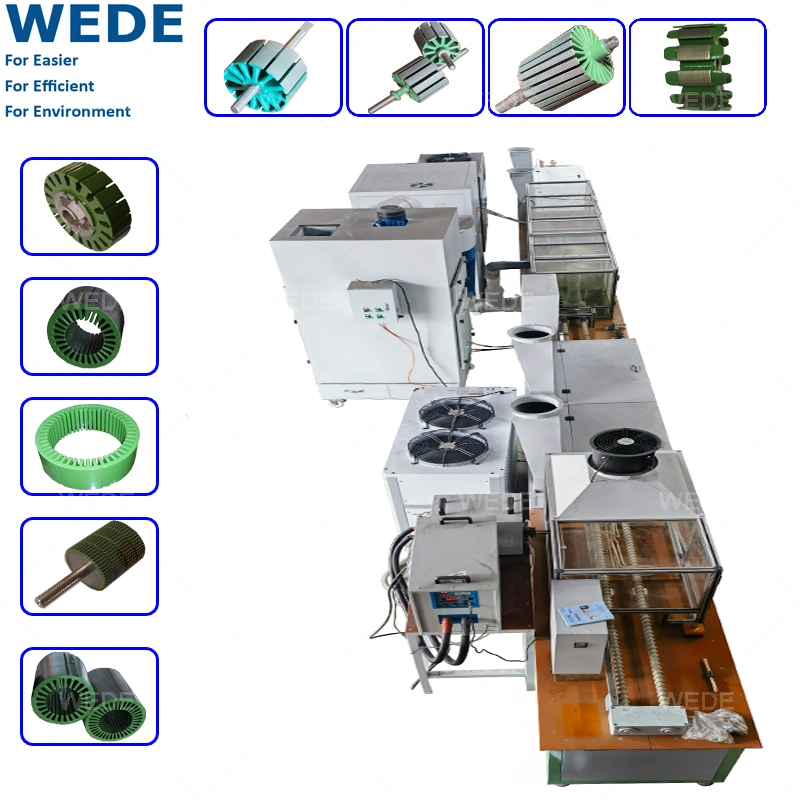 Automatic Electrostatic Epoxy Powder Coating Machine for Rotor Armature