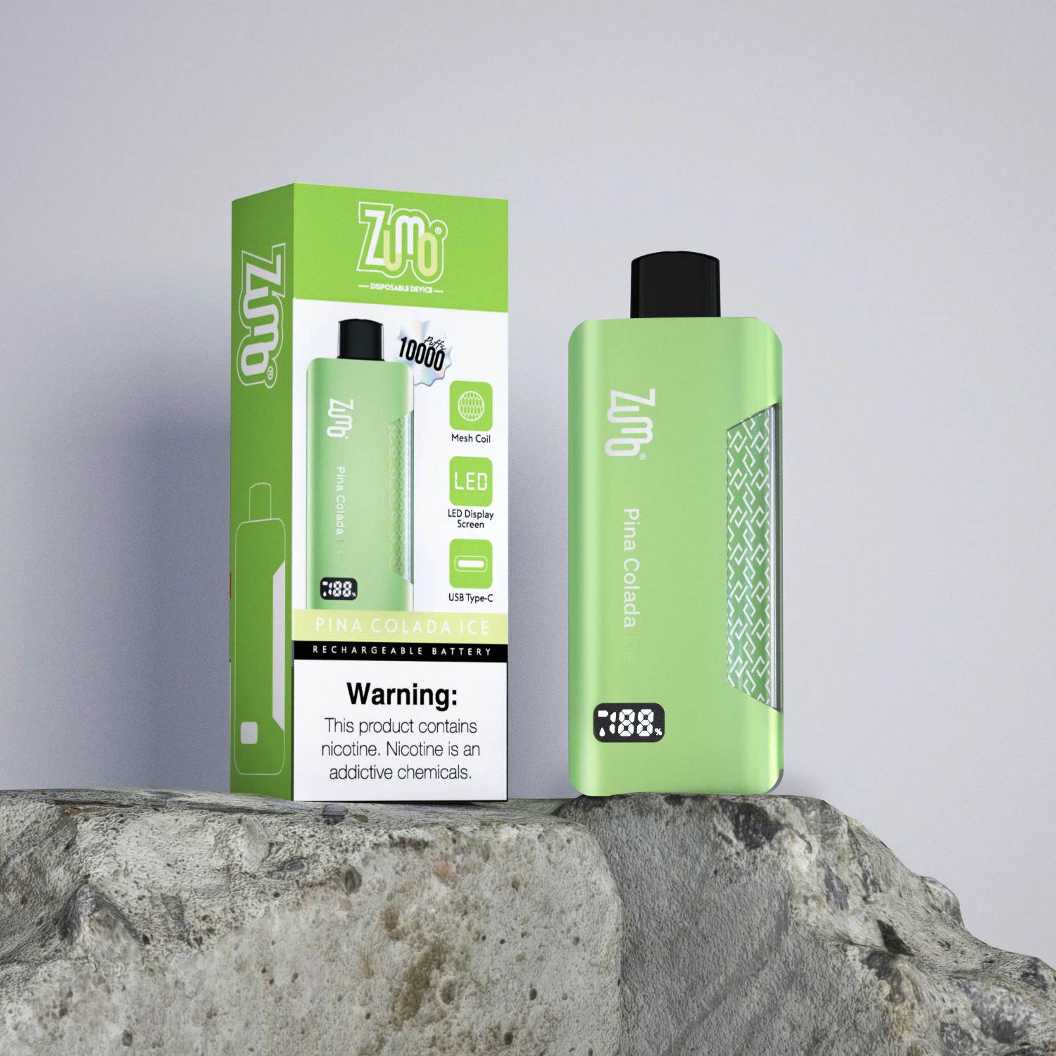 OEM Zumo Disposable/Chargeable Vape 10000 Plus Puffs Electronic Cigarette Multi Flavor Available Sample