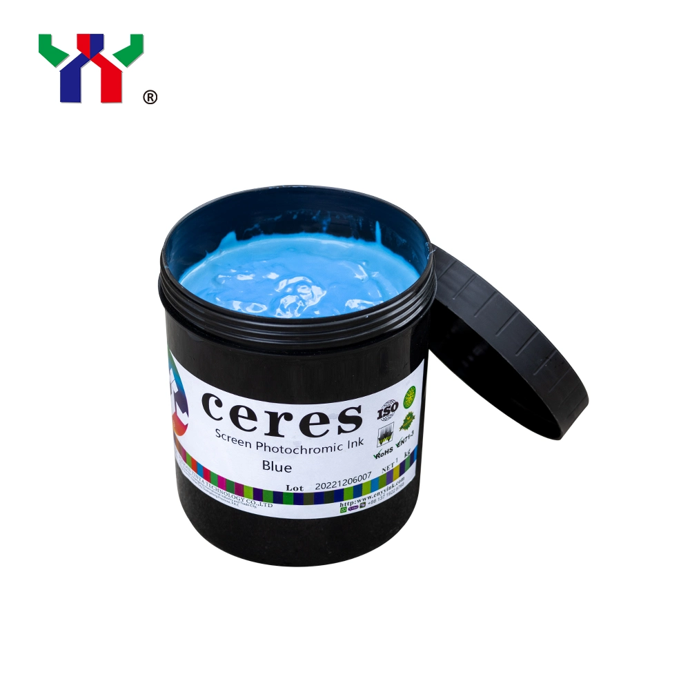 High quality/High cost performance Security Ink, Water Based Solar Sensitive Ink, Photochromic Ink, Colorless to Blue