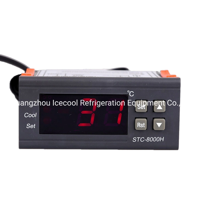 Nuevo LCD Digital de 220V Control de temperatura del sensor con alarma Stc-8000h Wholesale