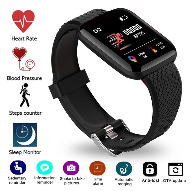 116 Plus Smart Wristband Sports Fitness Bracelet Watch