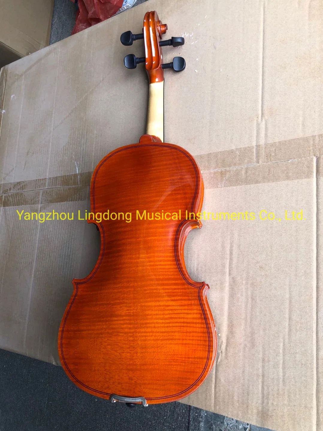 Natural Flame Plywood Violin 4/4 Full Size