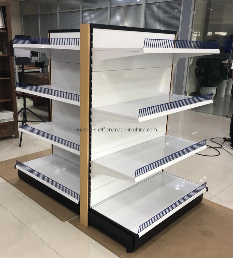 Ce Cetificated Supermarket Furniture Metal Display Shelf Cheap Price Rack