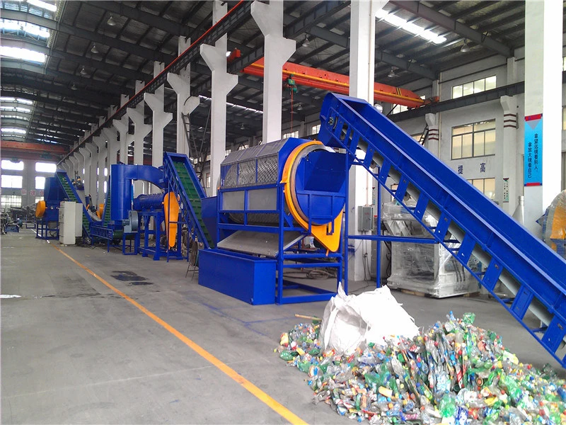 Wasted Used PP HDPE LLDPE Film Scrap PVC Pipe Pet Bottle ABS Car Bump Shredding Crushing Washing Drying Granulating Recycling Pellet Granule Making Machines