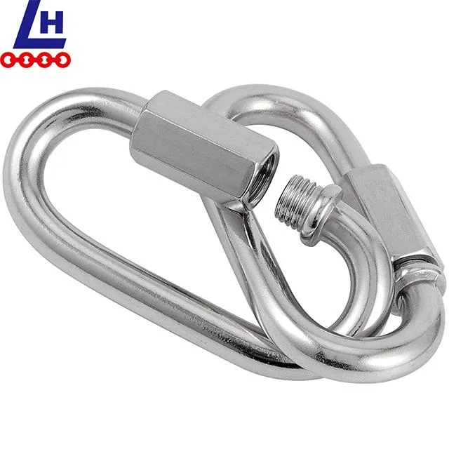 High quality/High cost performance  12mm 14mm 16mm Rigging Hardware Galvanized Oval Quick Link