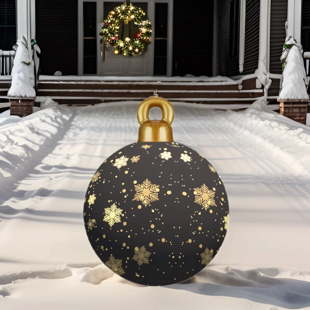 Décorations de boules gonflables de Noël pour la fête en intérieur et en extérieur