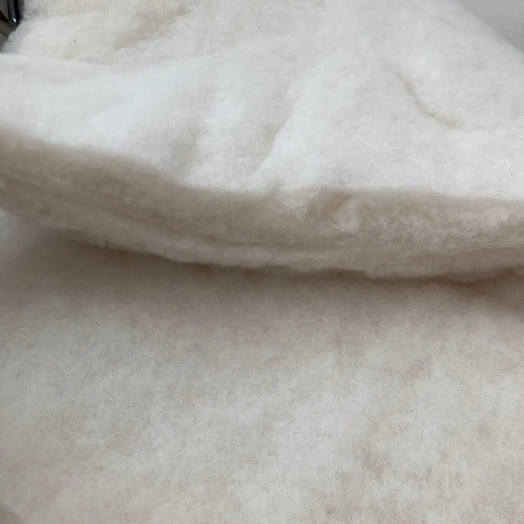 Nonwoven Soft Thermal Insulation Wool Wadding Wool Padding