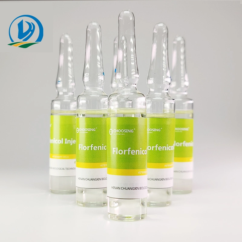 Injecção de florfenicol a 30% 50 ml de Chuangxina Veterinária China