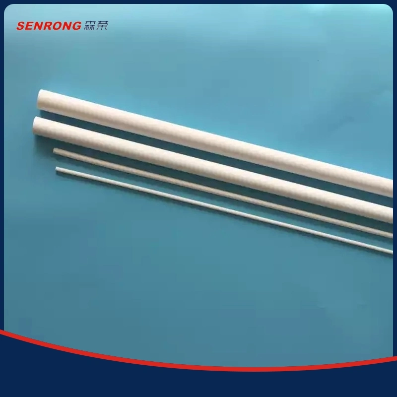 China PTFE/UHMWPE moldeado personalizados/HDPE Varilla blanca llena de fibra de vidrio