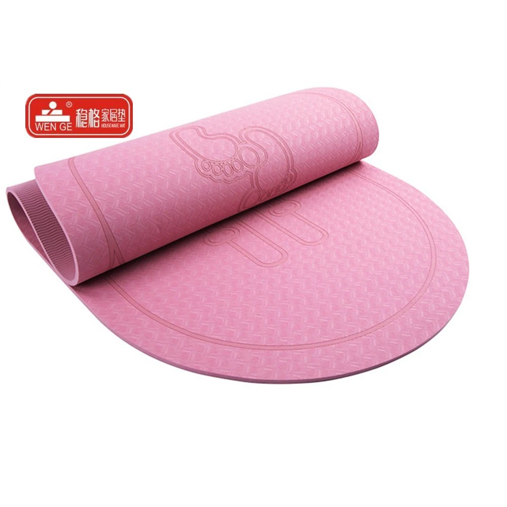 China Wholesale/Supplier ejercicio personalizado saltar la cuerda TPE Mat Comba Mat