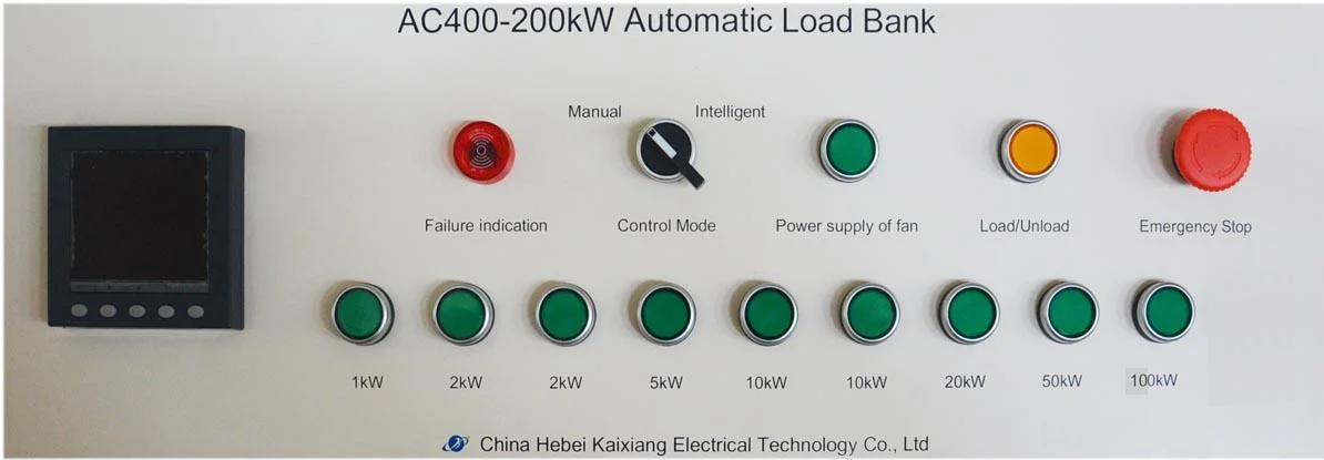 200kw puissance régénératrice de banques de charge