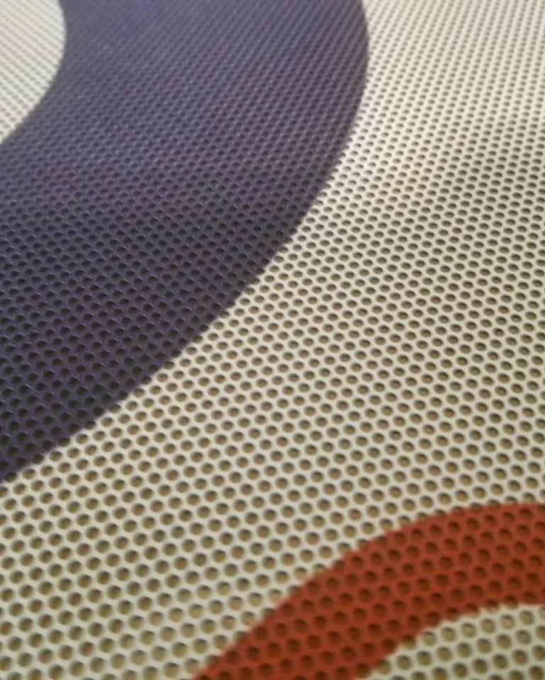 Perforated Vinyl Film for Solvent Digital Printing