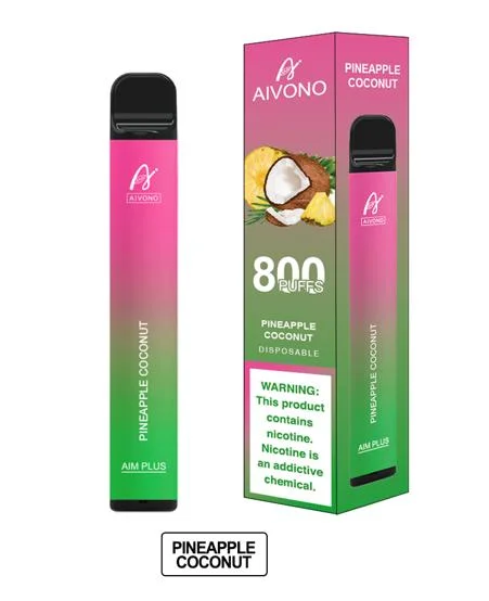 Aivono Disposable/Chargeable Factory Wholesale/Supplier Electronic Cigarette Vape Pen Aim Plus 800puffs 32 Flavors OEM Multiple Flavors High quality/High cost performance E-Cig