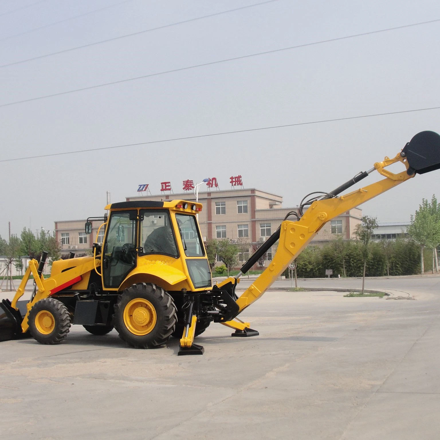 Ztw30-25 Small Mini Wheeled Backhoe Loader