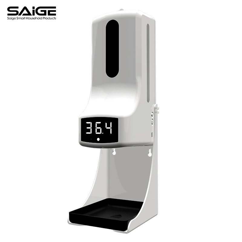 Saige K9 PRO Intelligent Infrared Wall Thermometer with Sanitizer Dispenser