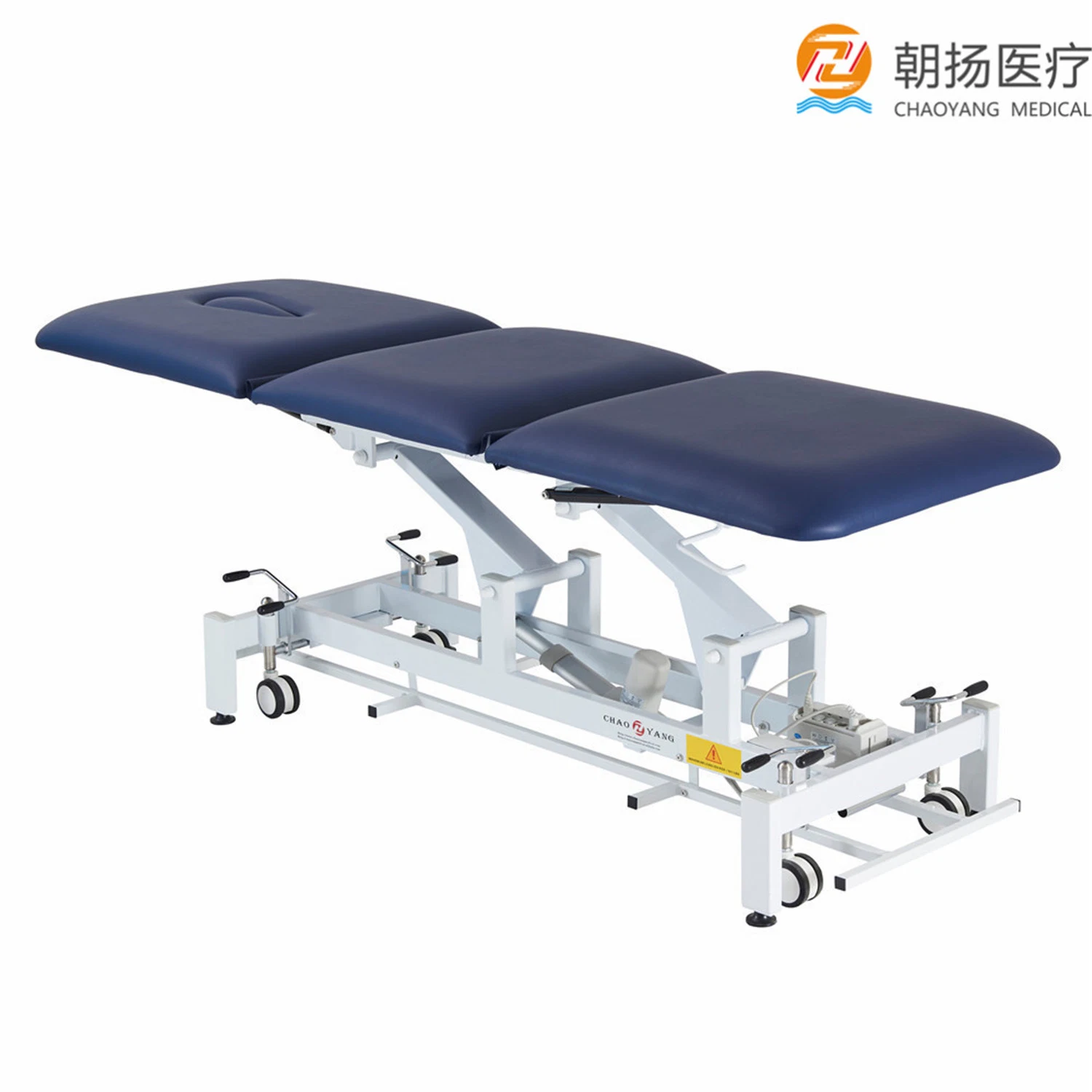 Cy-C108f Multifunctional Leisusre Treatment Chiropractic Beauty Furniture Salon Table Massage Bed with Footbar System