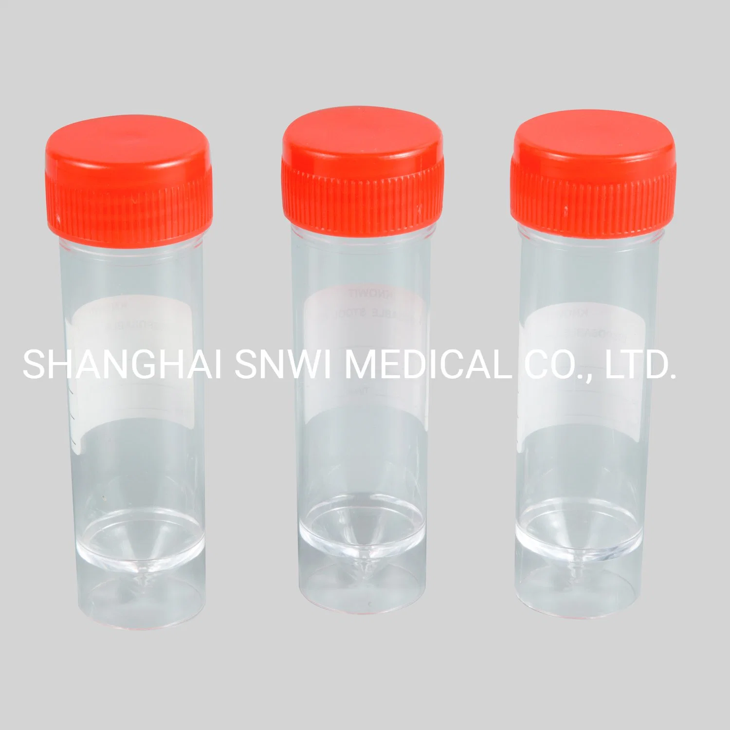60ml Disposable Plastic Stool Specimen Cup Stool Urine Sample Collection Container