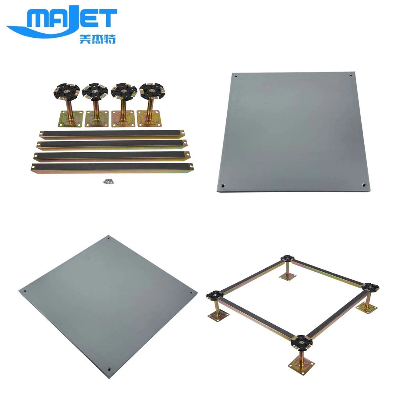 Steel Plate Shell Filled with Foam Cement Paste Anti-Static Veneer All-Steel Anti-Static Floor