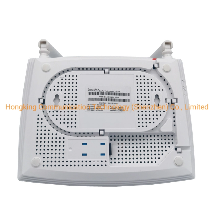 Hg260p Gpon Epon Zte Chip Set Xpon ONU 1ge 3fe 1tel + 2.4G/5g FTTH Ont AC WiFi