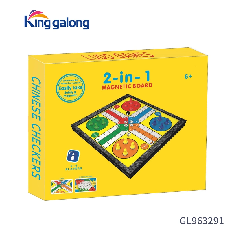 Manufactory Wholesale/Supplier plástico portátil magnético plegable Tablero de Ajedrez Ludo Snakes Y Ladders Game for Children