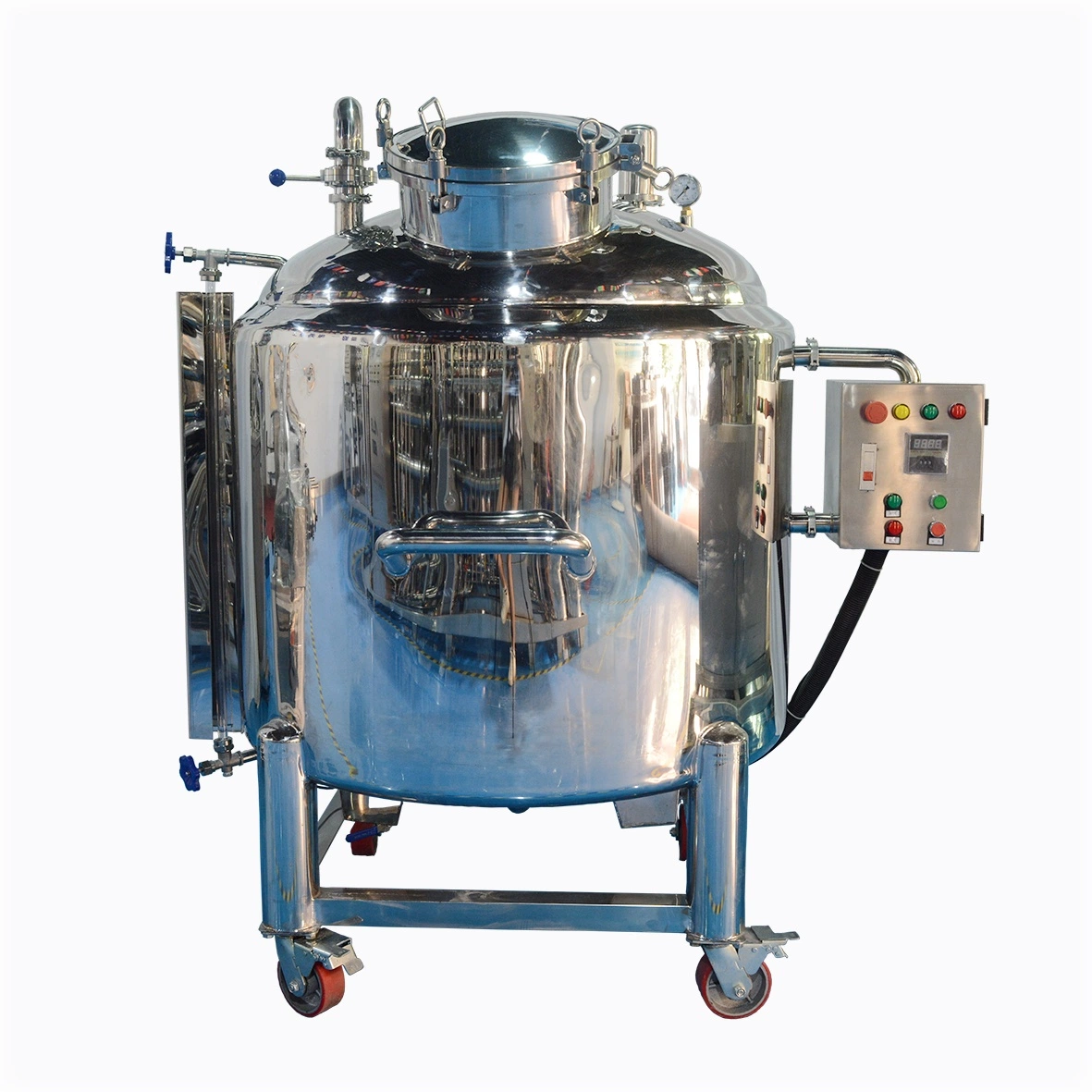 500L Double Layer Stainless Steel Tank Chemical Storage Tank