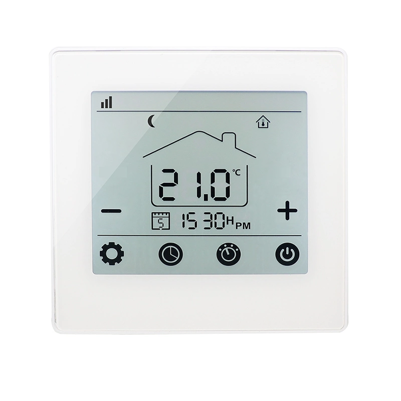 86*86 controlador de calor digital de calentador de pared Alexa Smart Home WiFi 220V 16A 3A