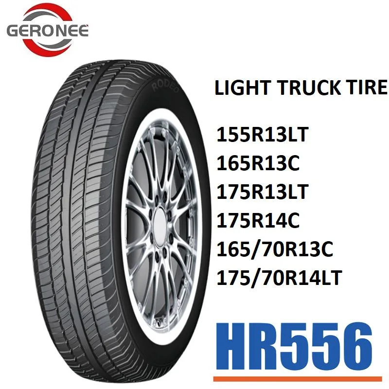 China Bearway precios baratos en cantidades grandes de la marca HR556 Neumático de turismos Neumático de Camión ligero Van neumáticos 155r13lt 165 r13C 175r13lt 175r14c 165/70R13c 175/70R14lt 6PR/8PR