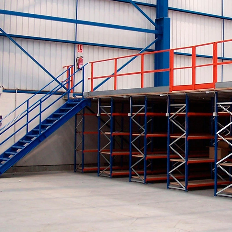 Warehouse Industrial Shelf Multi Level Storage Mezzanine Platform Steel Pallet Racking System Floor Rack (Mezzanine)