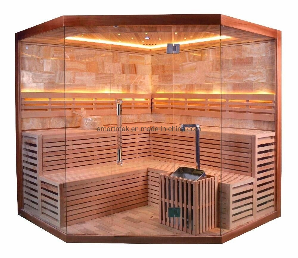 High Quality Indoor Sauna and Steam Combined Room for 5 Person